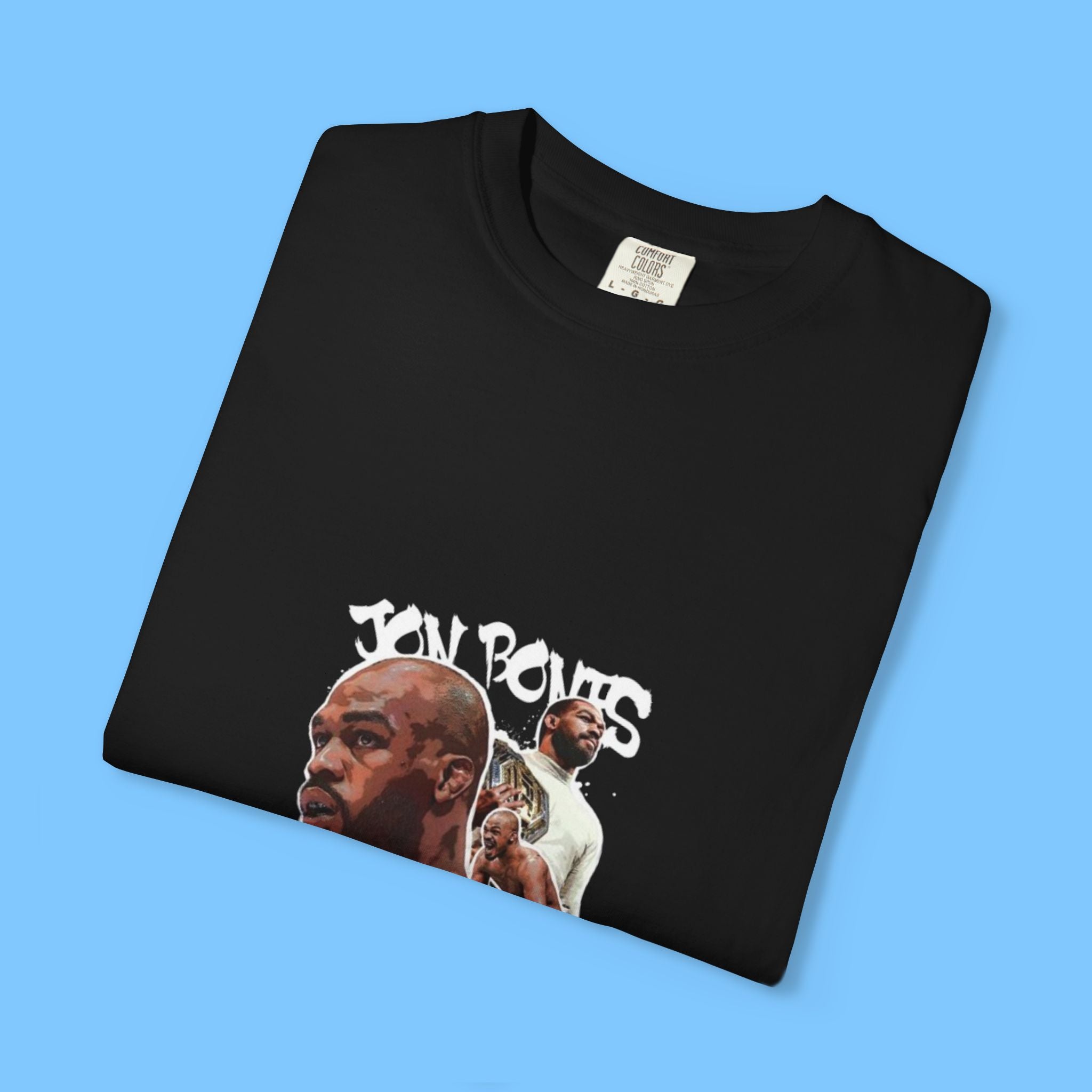 Jon Jones MMA Tribute T-Shirt — Cage Fighter Graphic Tee