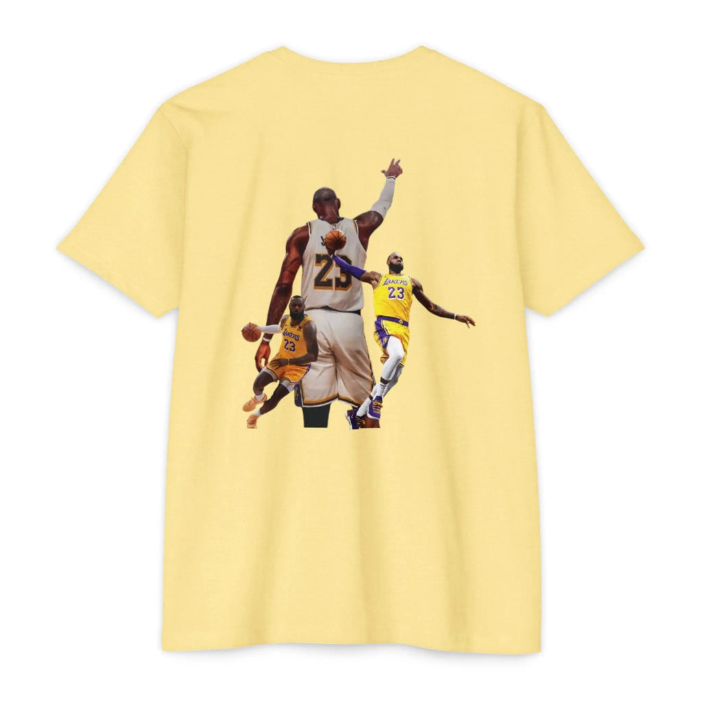 Unisex CVC Jersey T-shirt Yellow Printify