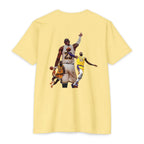 Unisex CVC Jersey T-shirt Yellow Printify