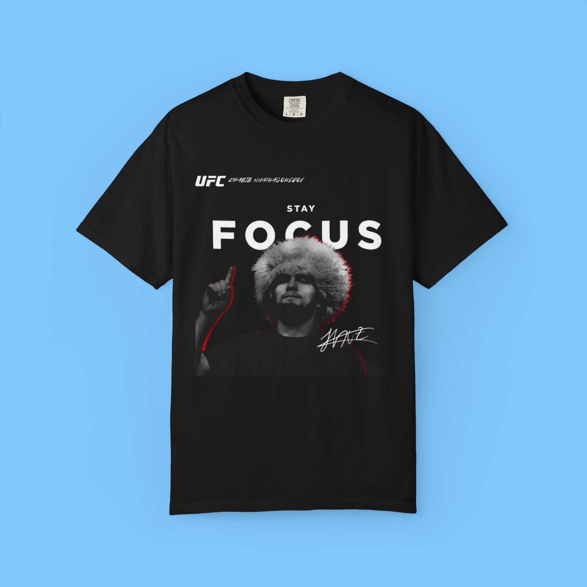 UFC 'Stay Focus' Khabib Fight T-Shirt