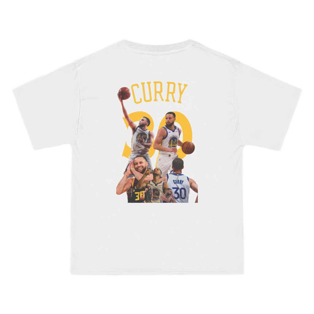 Basketball Legend T‑Shirt — 'Curry' Player Collage Back Print