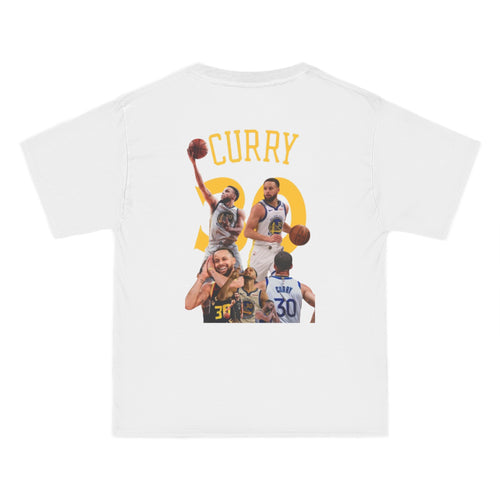 Basketball Legend T‑Shirt — 'Curry' Player Collage Back Print
