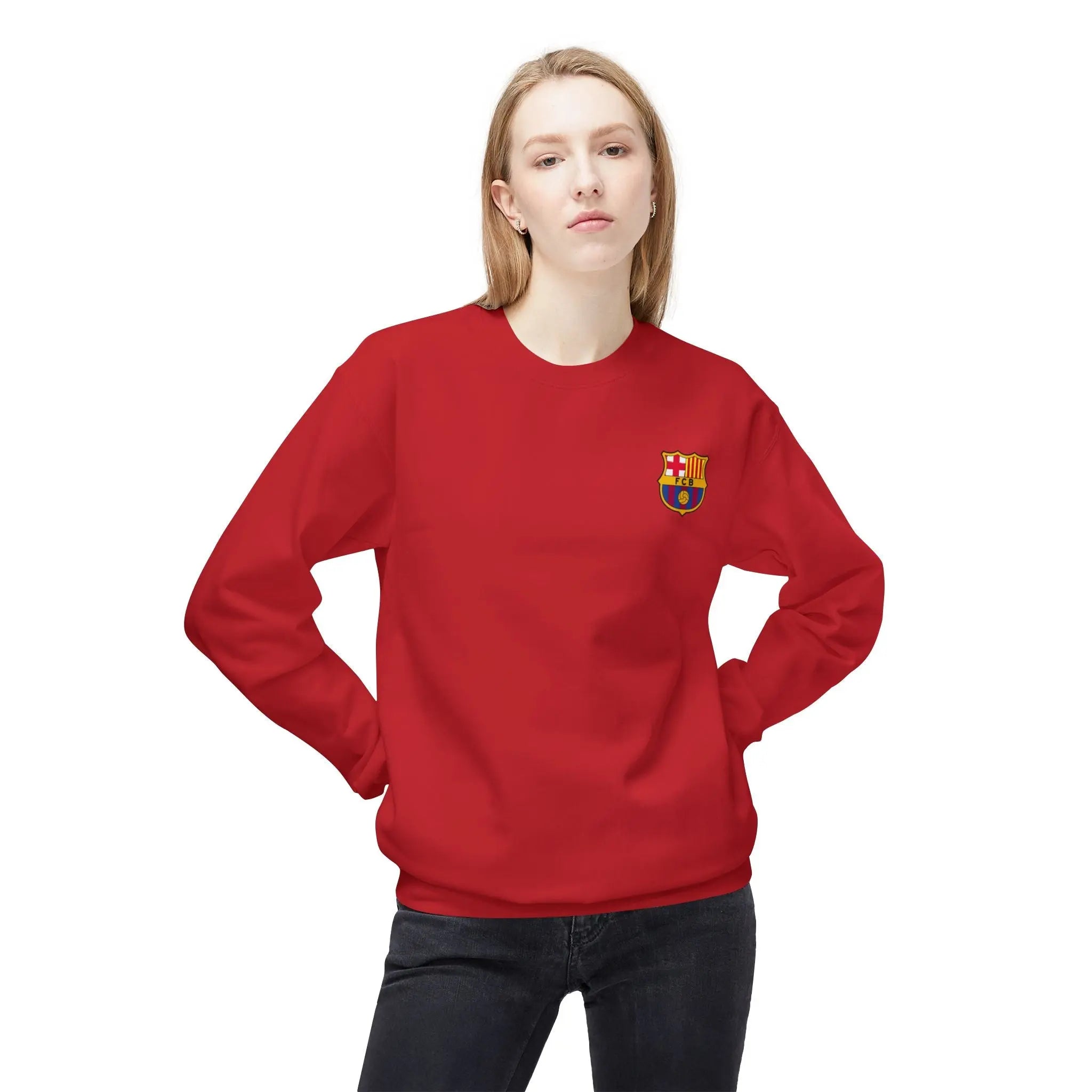Unisex Midweight Softstyle Fleece Crewneck Sweatshirt Printify
