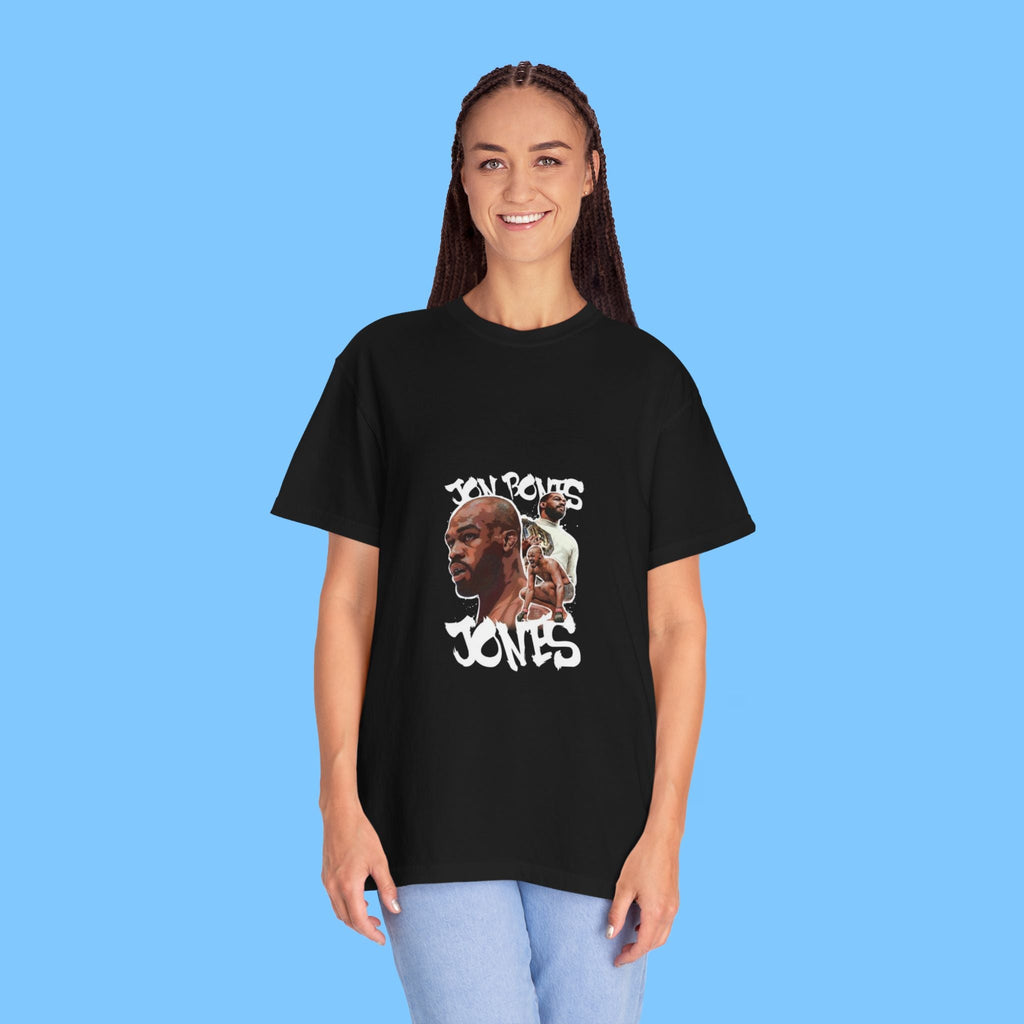 Jon Jones MMA Tribute T-Shirt — Cage Fighter Graphic Tee Printify