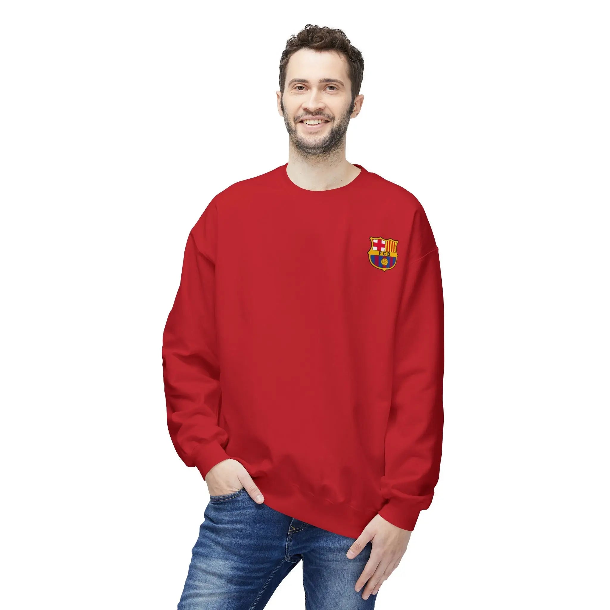 Unisex Midweight Softstyle Fleece Crewneck Sweatshirt Printify