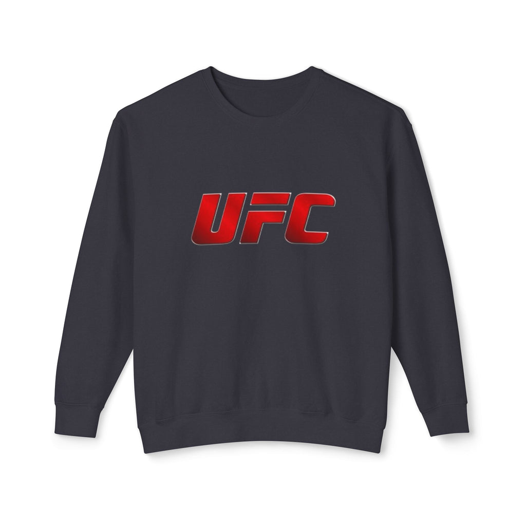 UFC Doctor Pigeon Crewneck Sweatshirt — Red UFC Logo Front