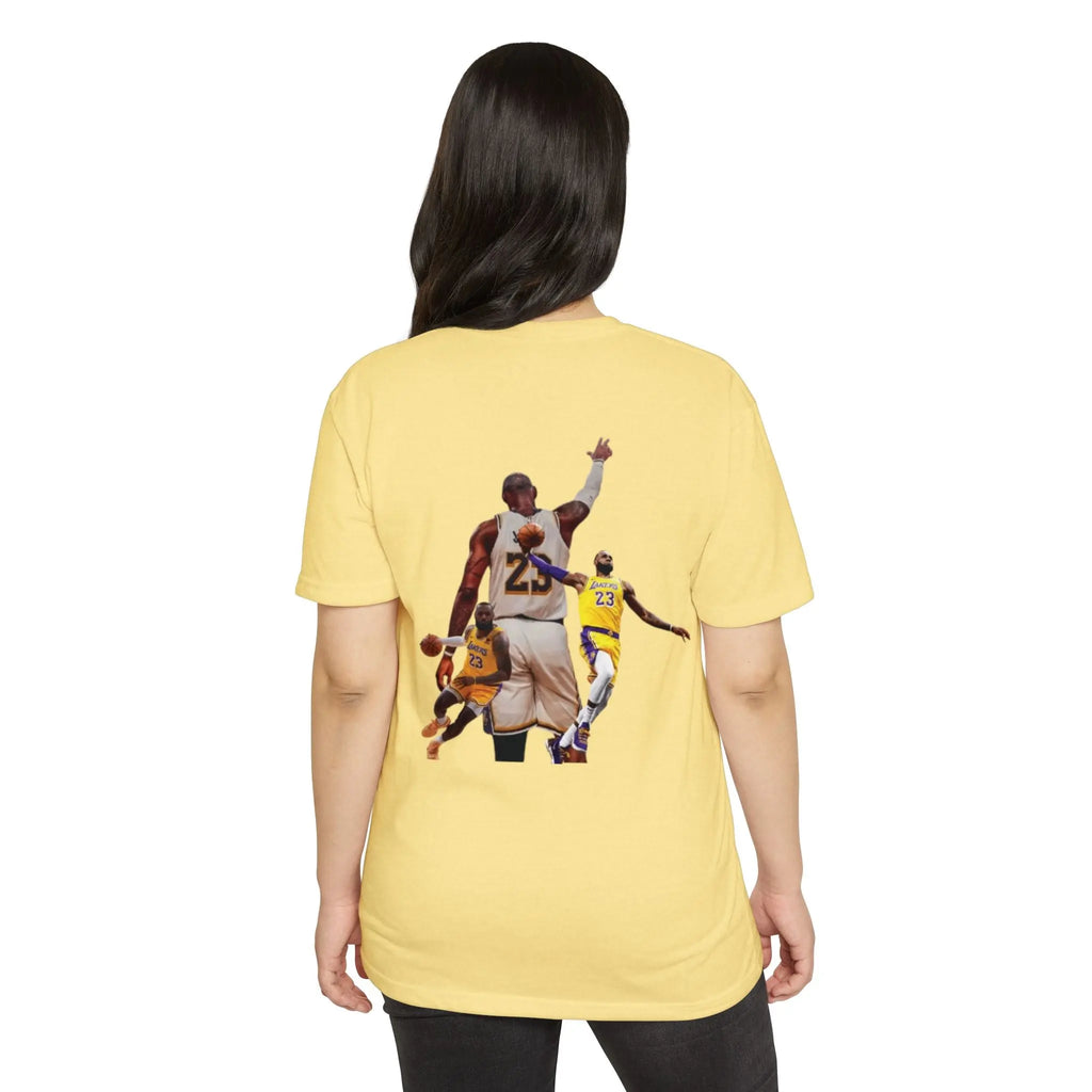 Unisex CVC Jersey T-shirt Yellow Printify
