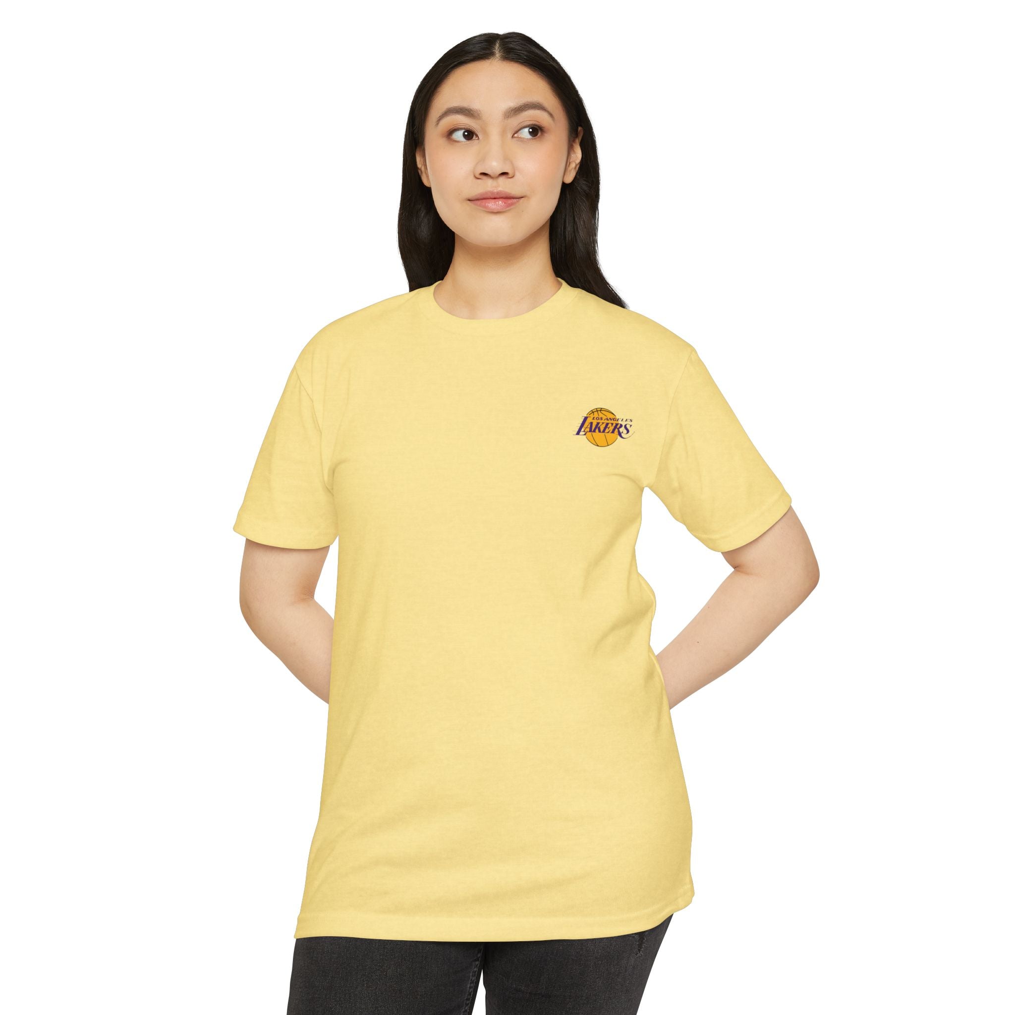 Unisex CVC Jersey T-shirt Yellow